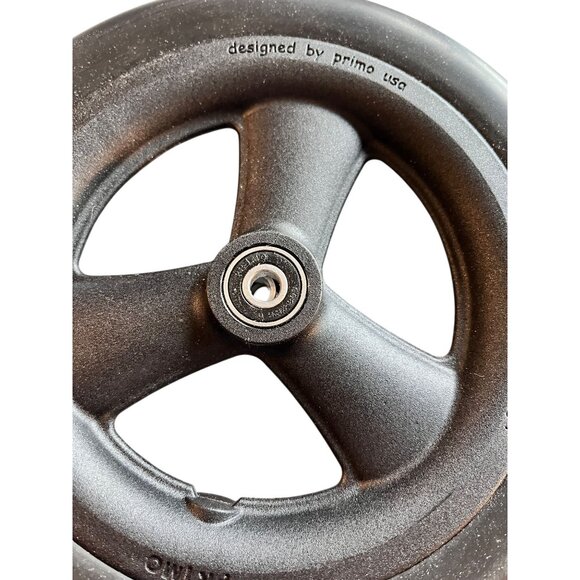 8x1in Primo Caster Wheels 1in Hub Width and 5/16 in Bearings Solid Tire 1Pair EC - Picture 3 of 4